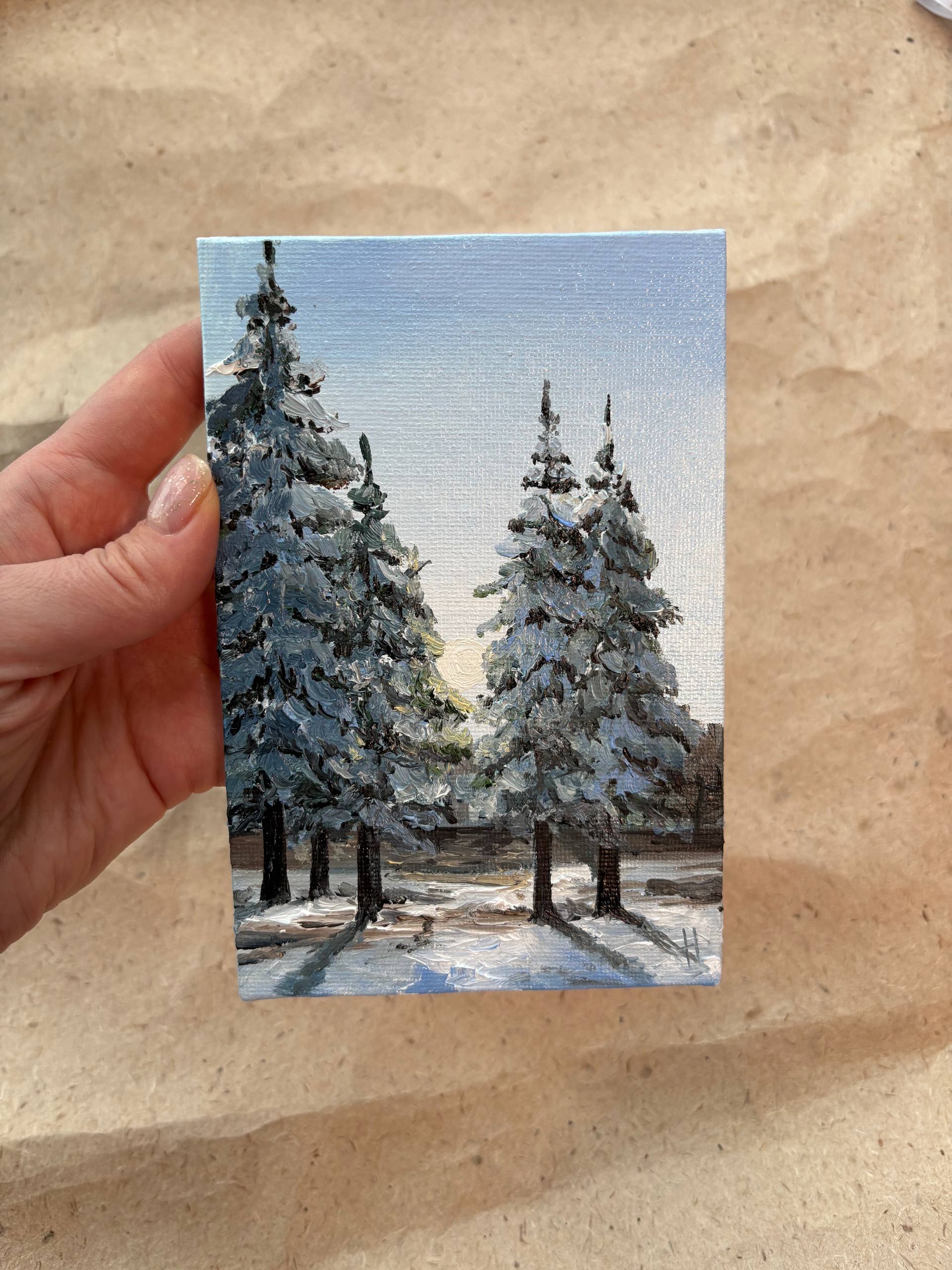 Зима уходит — пейзаж